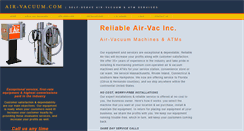 Desktop Screenshot of air-vacuum.com