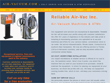 Tablet Screenshot of air-vacuum.com